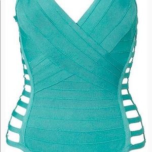 💧Herve Leger Rhea Bandage Swimsuit- Size S💧